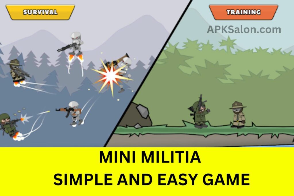 Mini Militia Simple and easy game